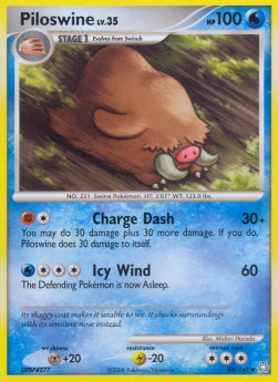 Piloswine Lv.35 LA-69 Uncommon Englisch