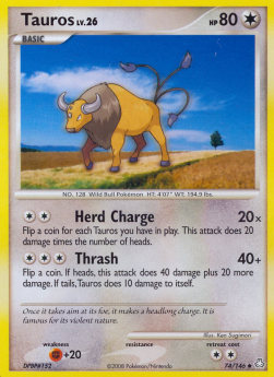 Tauros Lv.26 LA-74 Uncommon Deutsch