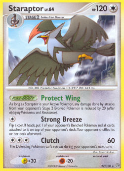 Staraptor Lv.64 STF-27 Rare Deutsch