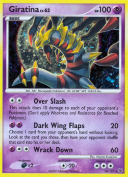 Giratina Lv.63 PL-10 Holo Rare Deutsch