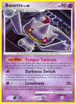 Banette Lv.48 PL-19 Rare Deutsch