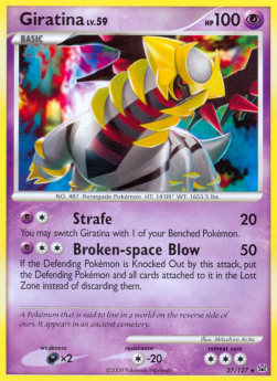 Giratina Lv.59 PL-27 Rare Deutsch
