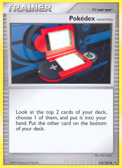 Pokédex HANDY910is PL-114 Uncommon Deutsch