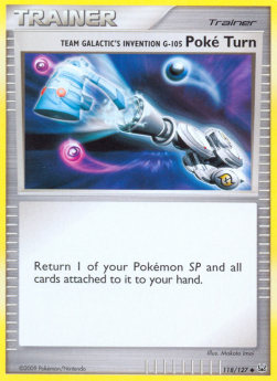 Team Galaktiks Erfindung G-105 Poké-Dreher PL-118 Uncommon Deutsch
