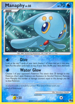 Manaphy Lv.25 POP9-2 Rare Englisch