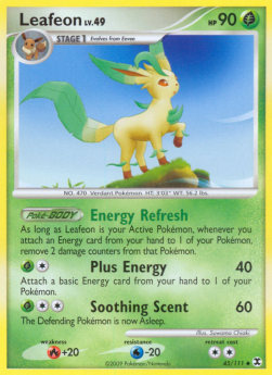 Leafeon Lv.49 RR-45 Uncommon Englisch