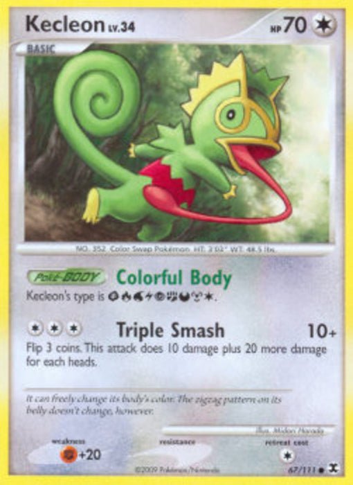 Kecleon Lv.34 RR-67 Common Deutsch