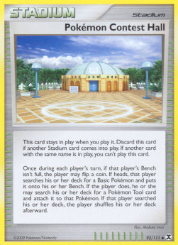 Pokémon Contest Hall RR-93 Uncommon Englisch