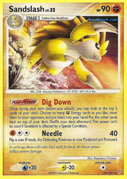 Sandslash Lv.32 SV-42 Rare Englisch
