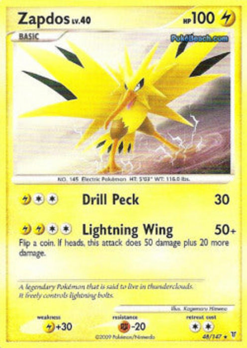Zapdos Lv.40 SV-48 Rare Deutsch