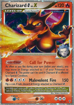 Charizard [G] LV.X SV-143 Ultra Rare Englisch