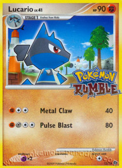 Lucario Lv.41 RM-12 Fixed Englisch