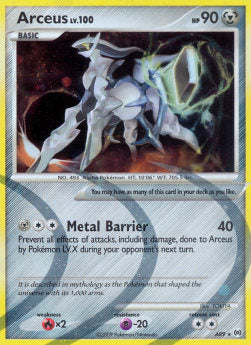 Arceus Lv.100 AR-AR9 Holo Rare Deutsch