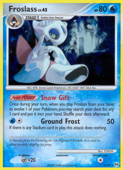 Frosdedje Lv.45 AR-2 Holo Rare Deutsch