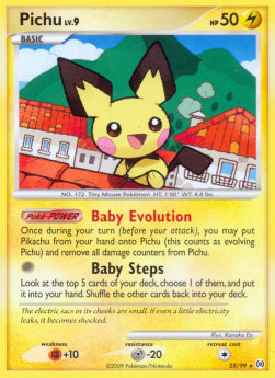 Pichu Lv.9 AR-25 Rare Deutsch