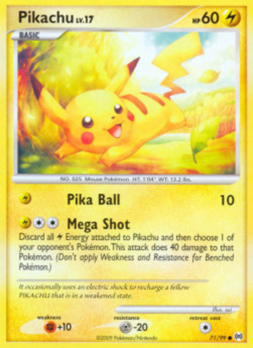Pikachu Lv.17 AR-71 Common Deutsch
