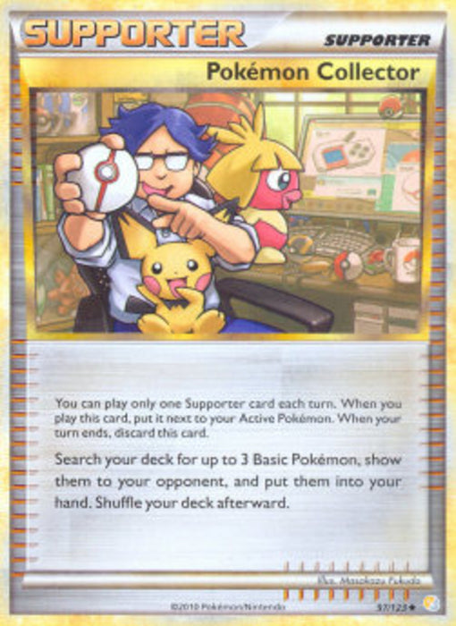 Pokémon-Sammler HS-97 Uncommon Deutsch