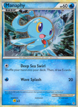 Manaphy UL-3 Holo Rare Englisch