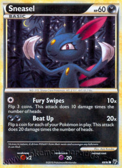 Sneasel UD-68 Common Englisch