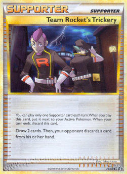 Team Rockets Gaunerei UD-78 Uncommon Deutsch