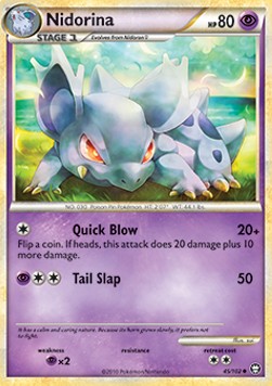 Nidorina TM-45 Uncommon Englisch