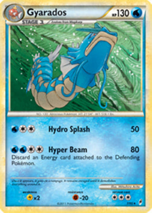 Garados CL-7 Holo Rare Deutsch