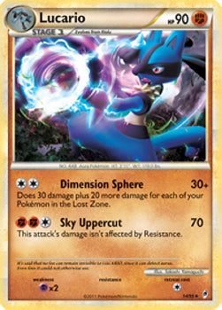 Lucario CL-14 Holo Rare Englisch