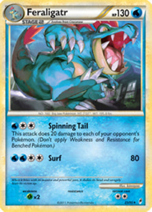 Feraligatr CL-25 Rare Italienisch