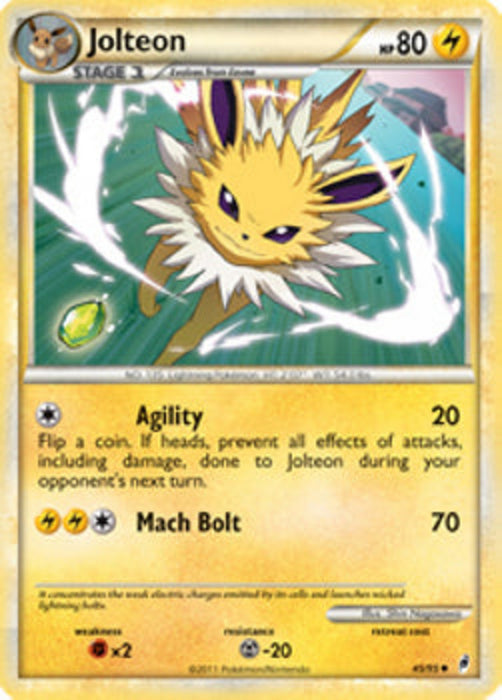 Jolteon CL-45 Uncommon Englisch