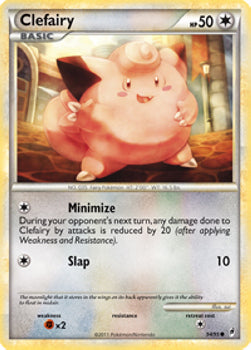 Clefairy CL-54 Common Englisch