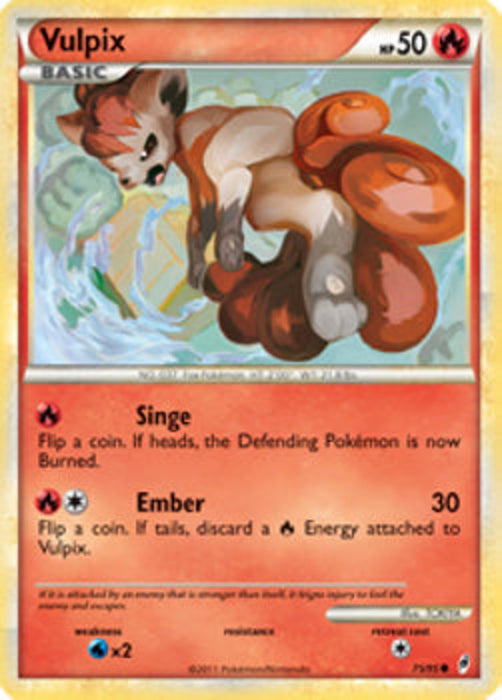 Vulpix CL-75 Common Englisch