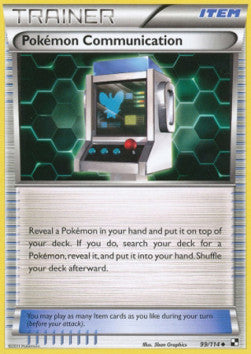 Pokémon-Kommunikation BLW-99 Uncommon Deutsch