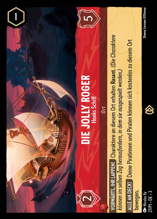 Die Jolly Roger - Hooks Schiff PR1-027 Promo Deutsch