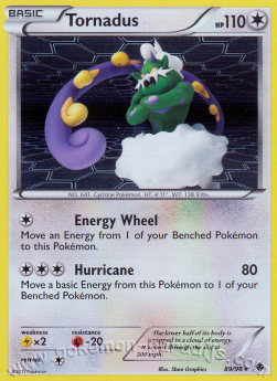 Tornadus EPO-89 Holo Rare Englisch