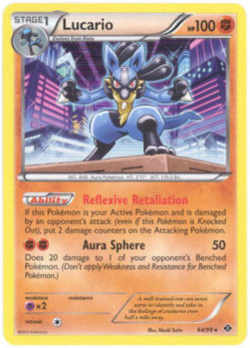 Lucario NXD-64 Holo Rare Englisch