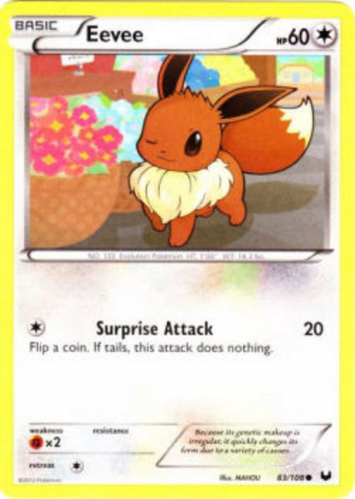 Eevee DEX-83 Common Englisch