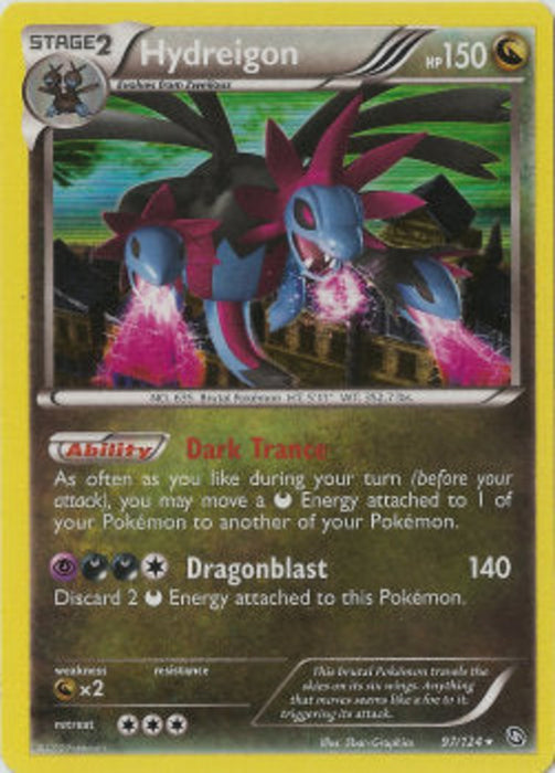 Hydreigon DRX-97 Holo Rare Englisch