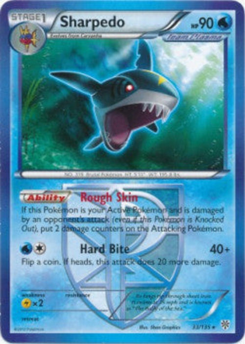 Sharpedo PLS-33 Rare Italienisch