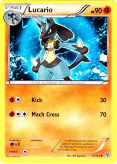 Lucario PLS-77 Uncommon Englisch