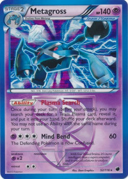 Metagross PLF-52 Holo Rare Deutsch