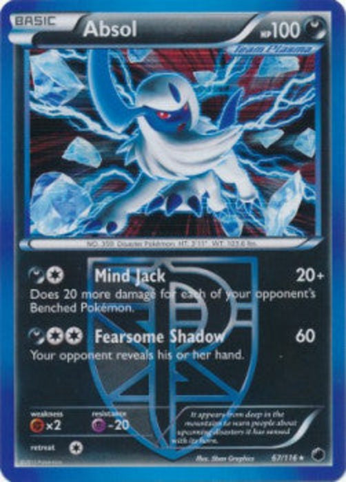Absol PLF-67 Holo Rare Deutsch