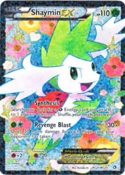 Shaymin EX LTR-RC21 Ultra Rare Englisch