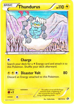 Thundurus LTR-50 Holo Rare Englisch
