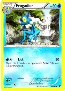 Frogadier XY-40 Uncommon Deutsch