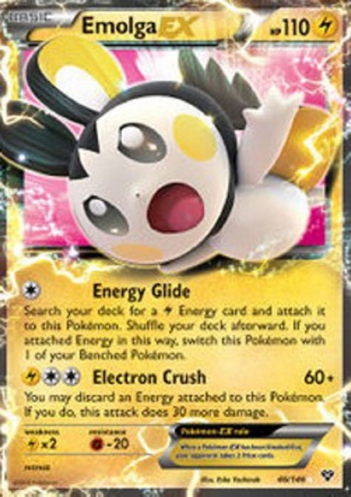 Emolga EX XY-46 Ultra Rare Deutsch