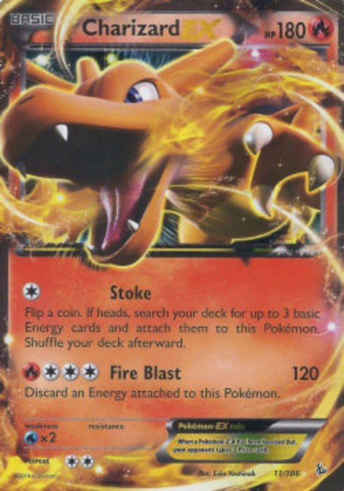Charizard EX FLF-11 Ultra Rare Englisch