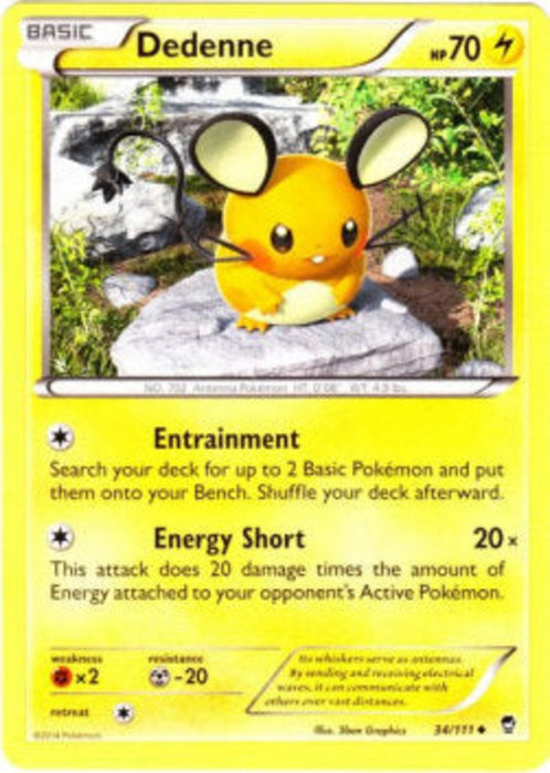 Dedenne FFI-34 Uncommon Englisch