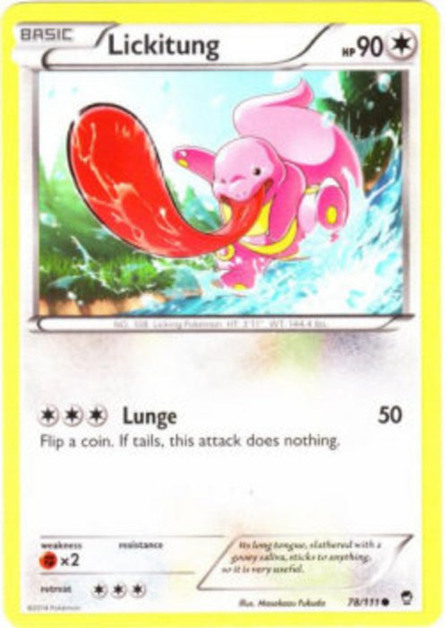 Lickitung FFI-78 Common Englisch