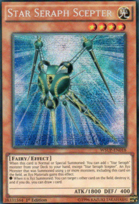 Star Seraph Scepter WSUP-IT018 Secret Rare Italienisch