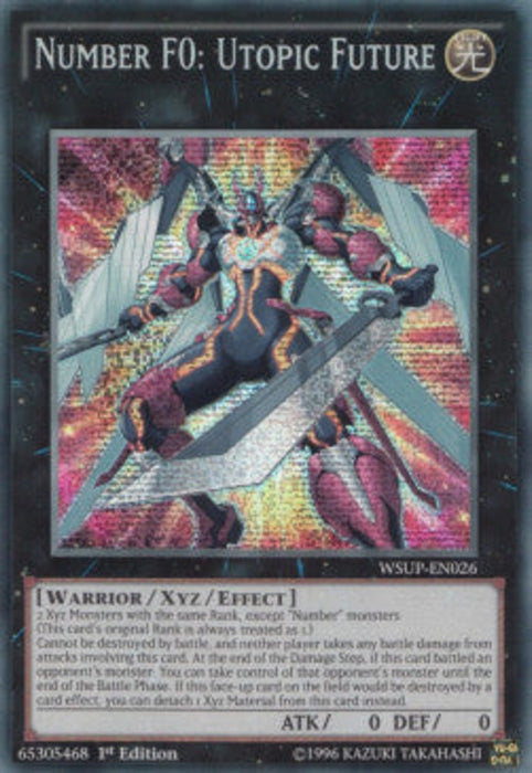 Number F0: Utopic Future WSUP-EN026 Secret Rare Englisch